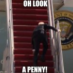 Joe Biden Penny meme
