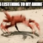 Dance dance dance... | ME AND THE BOYS LISTENING TO MY ANIME INTRO PLAYLIST: | image tagged in gifs,anime,dance,funny | made w/ Imgflip video-to-gif maker