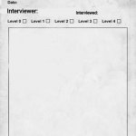 SCP interview document