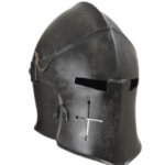 Transparent Crusader/Medieval Knight helmet
