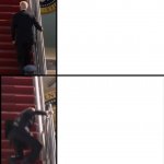 Biden stairs meme