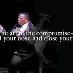 Aaron Burr the art of the compromise gif GIF Template