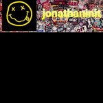 jonathaninit and a wall full of stickers ft. Nirvana meme