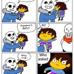 Sans who asked