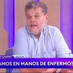 alfredo casero en manos de enfermos