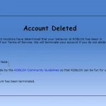 Roblox Account deleted