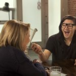 Shocked Skrillex meme