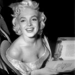 Marilyn Monroe attending the premiere of East Of Eden