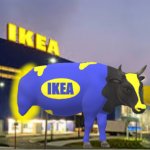 Ikea cow