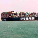 Evergreen Container Blocked Ship Suez Canal
