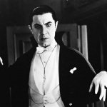 Dracula vampire scared
