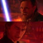 I have failed you Anakin meme