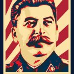 Stalin poster meme