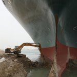 Suez Ship Digger
