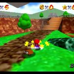 Mario 64 pounds on Goomba GIF Template