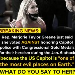 Marjorie Taylor Greene votes no on honoring Capitol police