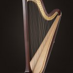 Dark Mahogany Harp 3