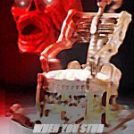 skeleton chair | WHEN YOU STUB YOUR TOE JUST RIGHT | image tagged in skeleton chair | made w/ Imgflip meme maker