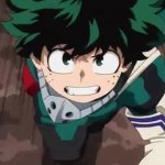 deku running GIF Template