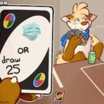 furry draw 25 | HECK NO | image tagged in furry draw 25 | made w/ Imgflip meme maker