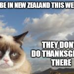 Grumpy cat thanksgiving | image tagged in memes,grumpy cat thanks giving | made w/ Imgflip meme maker