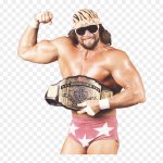 Png macho man randy savage and wrestling belt