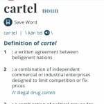 Cartel definition