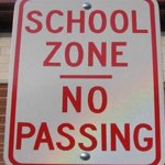 School zone no passing