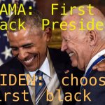 Obama first black President