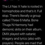 Lil Nas X hate homophobia