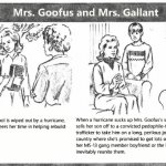 Mrs. Goofus and Mrs. Gallant meme