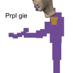 prpl gie meme