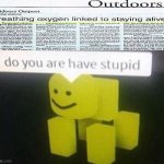 do you have stupid | image tagged in do you have stupid | made w/ Imgflip meme maker