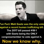 Matt Gaetz meme