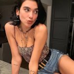 Dua Lipa shorts