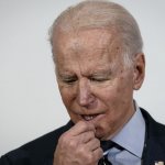 Joe Biden Puzzled 8 hands to face