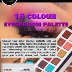 16 colour eyeshadow palette