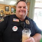 Fat local cop