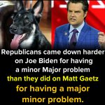 Matt Gaetz Minor major problem major minor problem