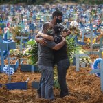 Covid mass graves Brazil