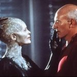 Picard and Borg Queen