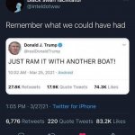 Fake Trump tweet Suez Canal