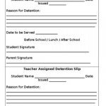 Detention Slip meme