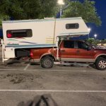Big camper little truck