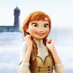 Anna frozen excited