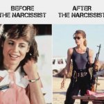 Before & after the narcissist