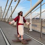 Skateboarding Jesus