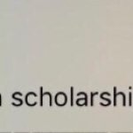 Bro do you want a scholarship?