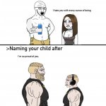 Naming your child after
