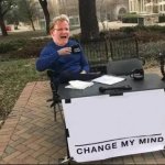 Change Gordon's mind